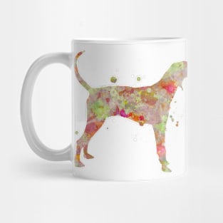 American Coonhound Dog Watercolor Painting Mug